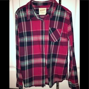 Arizona plaid button up